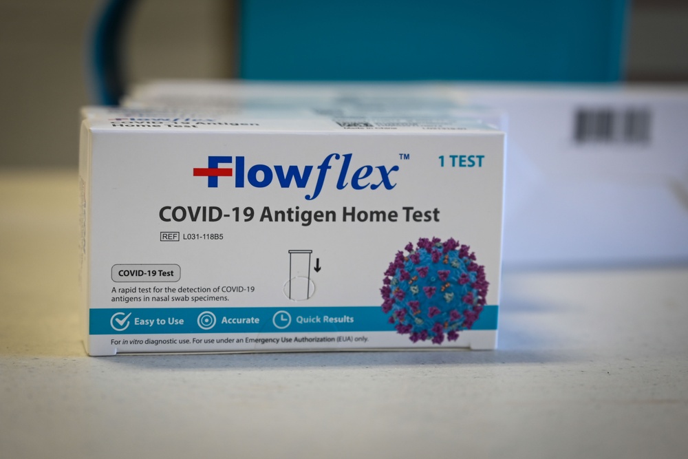 Connecticut Air National Guard Distributes COVID-19 Rapid Tests