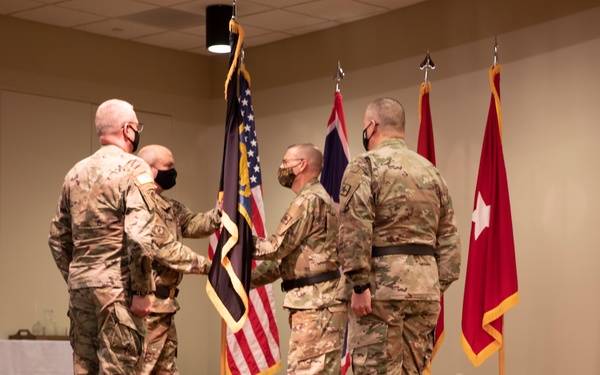 Wyoming Army National Guard commander change of command