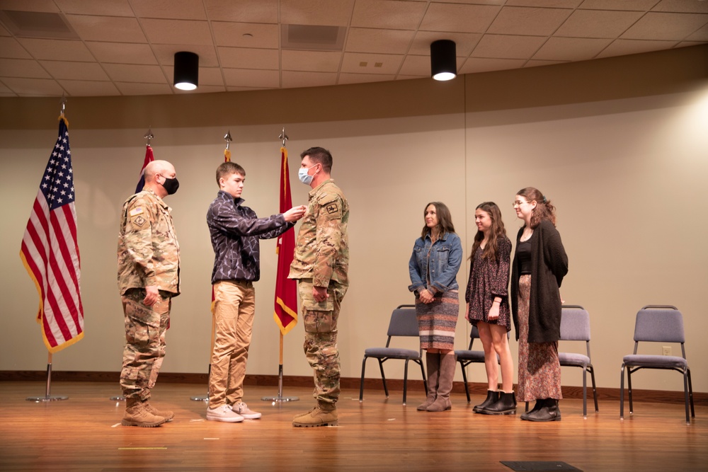 Morey promotes to colonel