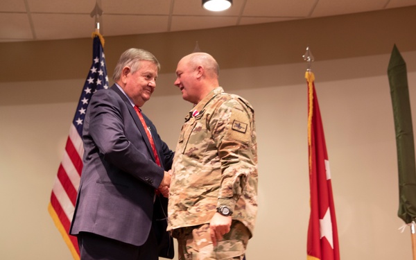 Brig. Gen. Brian Nevik's retirement ceremony