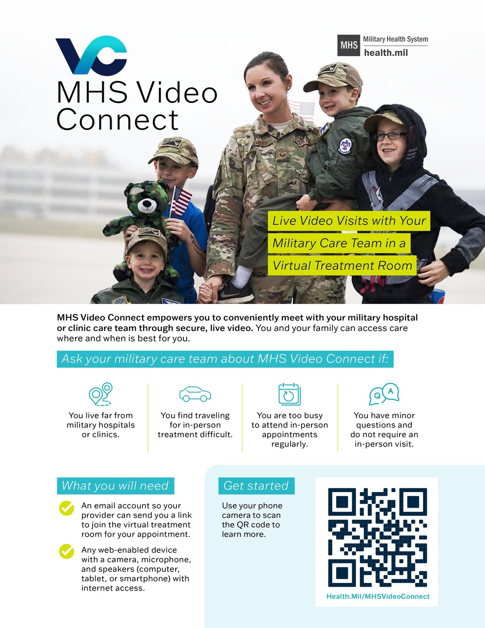 MHS Video Connect - One Pager