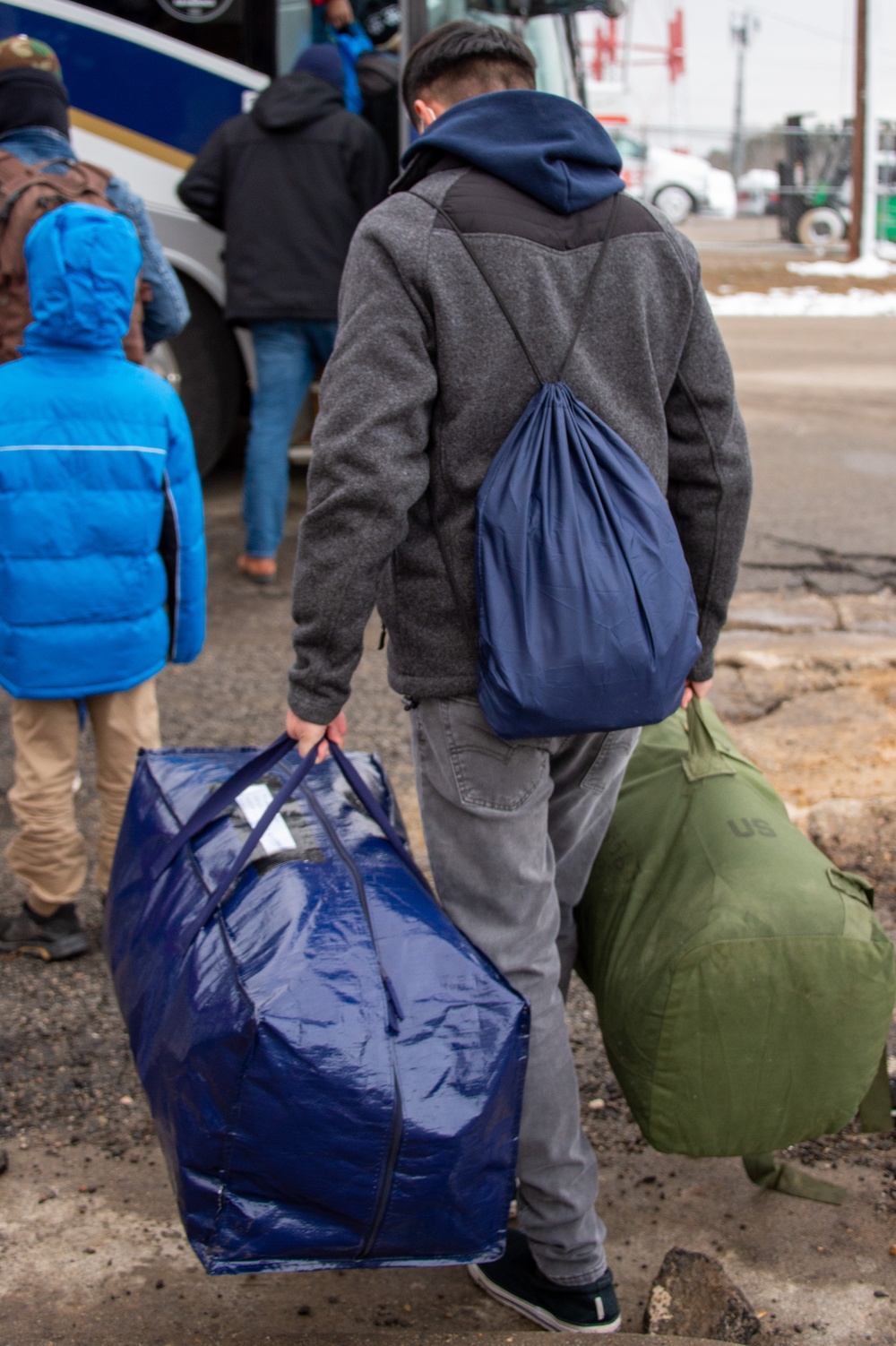 Afghan Evacuee Departure