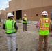 Michael McAndrew visits Joint Base San Antonio construction sites