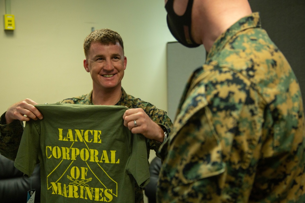 Marine to be promoted