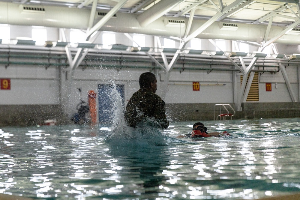 Bravo Company Swim Qualification