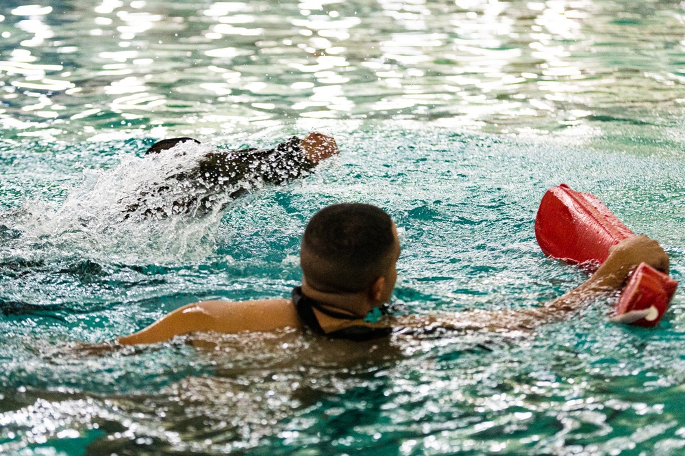 Bravo Company Swim Qualification