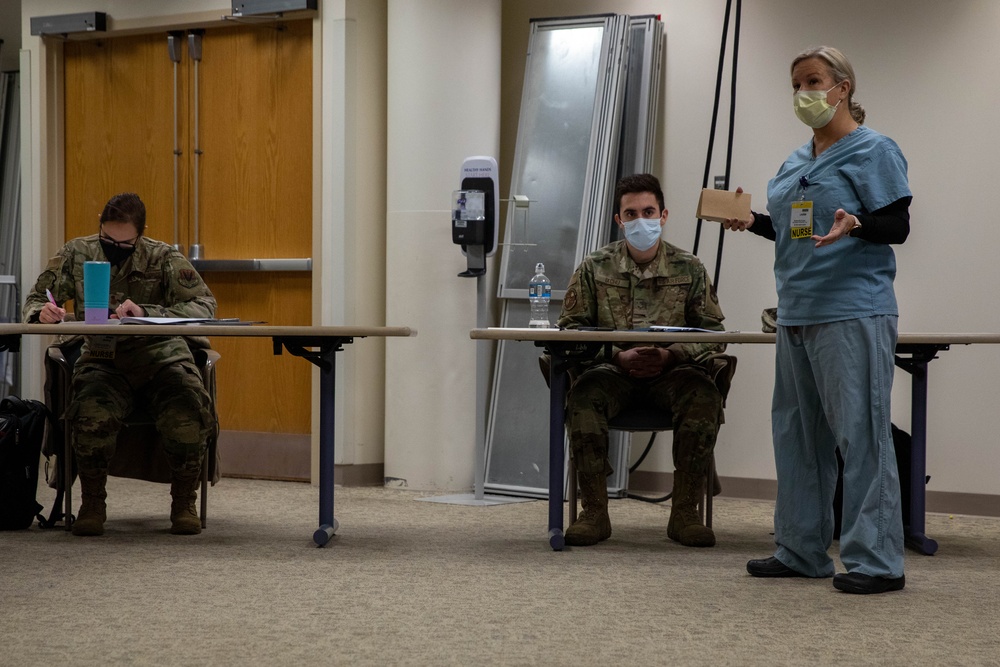 U.S. Air Force Medical Augmentation Team Assists New Hampshire Hospital