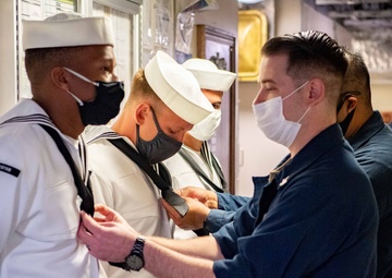 USS Charleston Sailors Participate in JSOQ, SOQ, SSOQ Boards