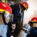 USS Charleston Sailors Participate in Simulated Firefighting Exercise