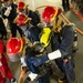 USS Charleston Sailors Participate in Simulated Firefighting Exercise