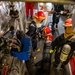 USS Charleston Sailors Participate in Simulated Firefighting Exercise