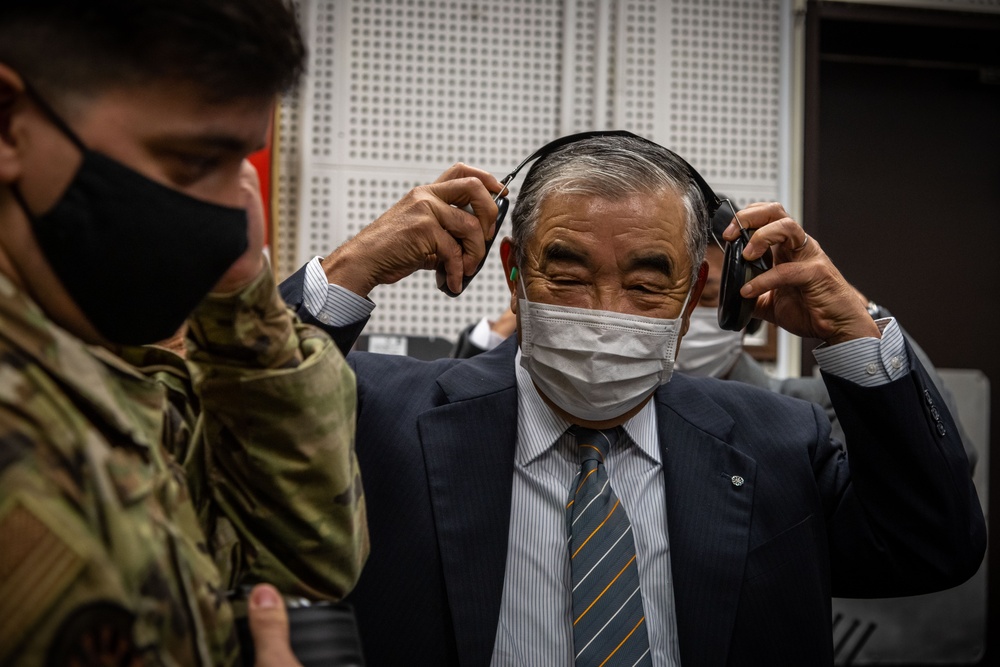 Local Mayors Visit Misawa Air Base