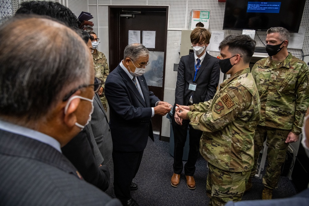 Local Mayors Visit Misawa Air Base