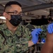 USS Ronald Reagan (CVN 76) Sailors get COVID-19 Vaccine Booster