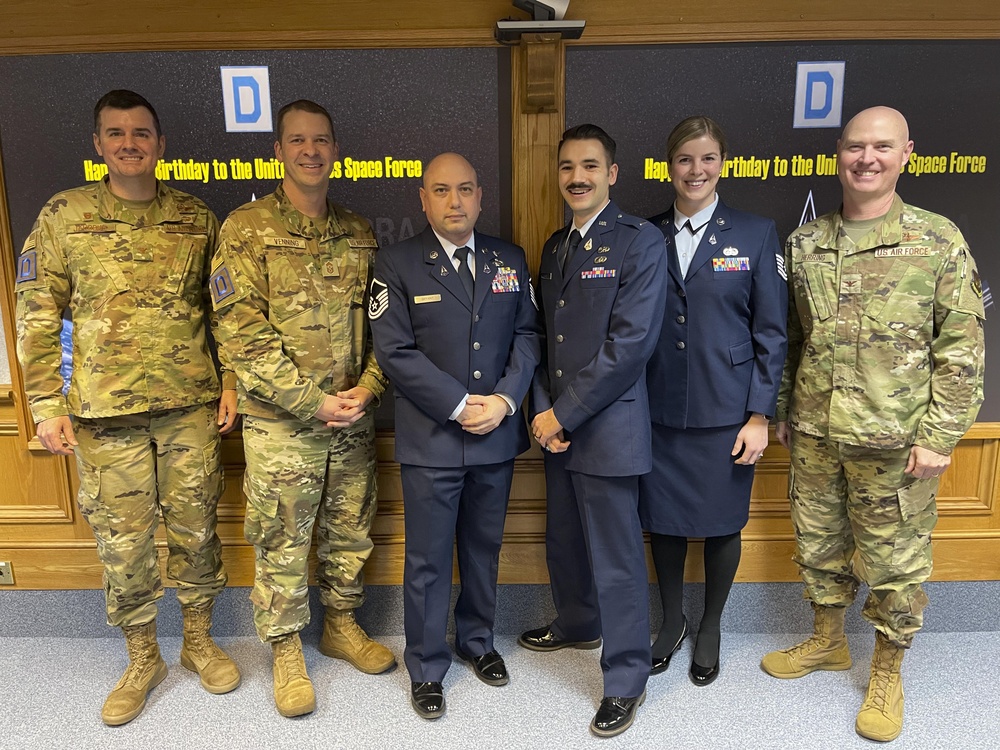 RAF Mildenhall celebrates U.S. Space Force’s second birthday