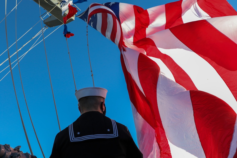 Abraham Lincoln Strike Group departs on scheduled deployment