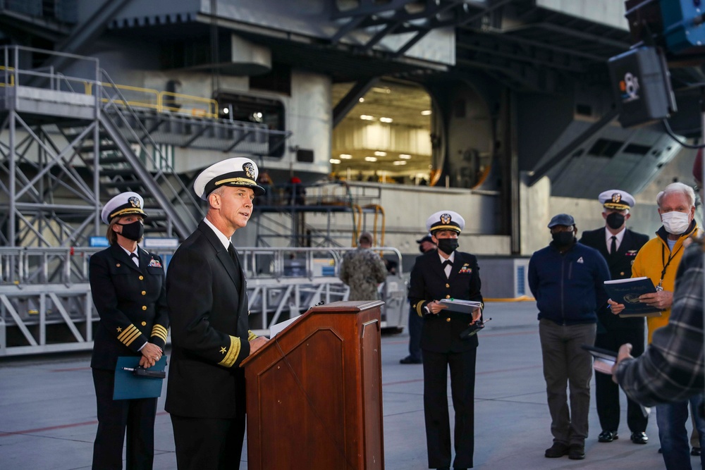 Abraham Lincoln Strike Group departs on scheduled deployment