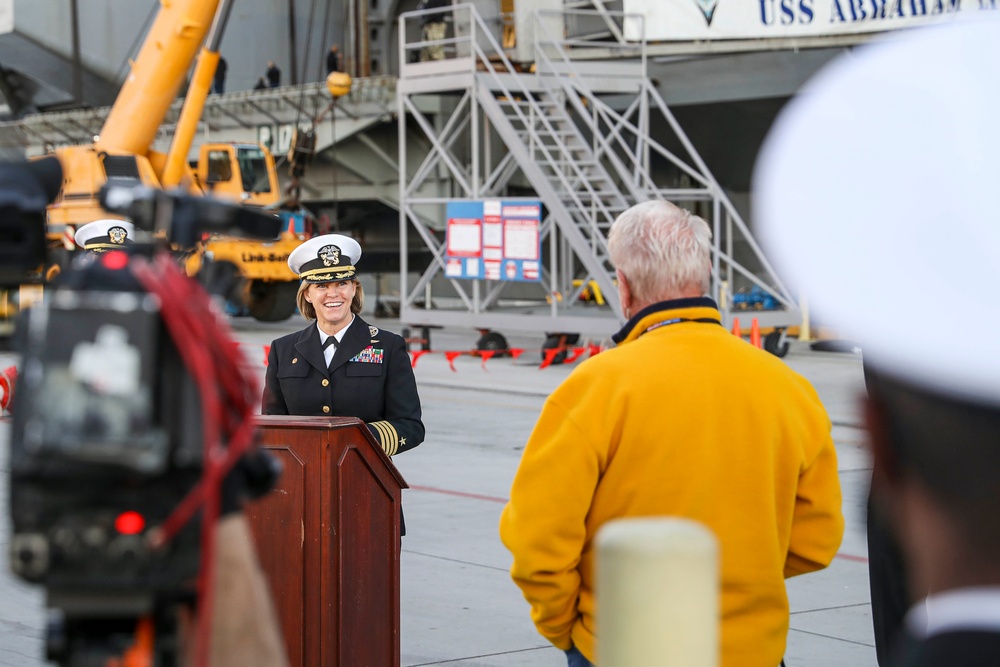 Abraham Lincoln Strike Group departs on scheduled deployment