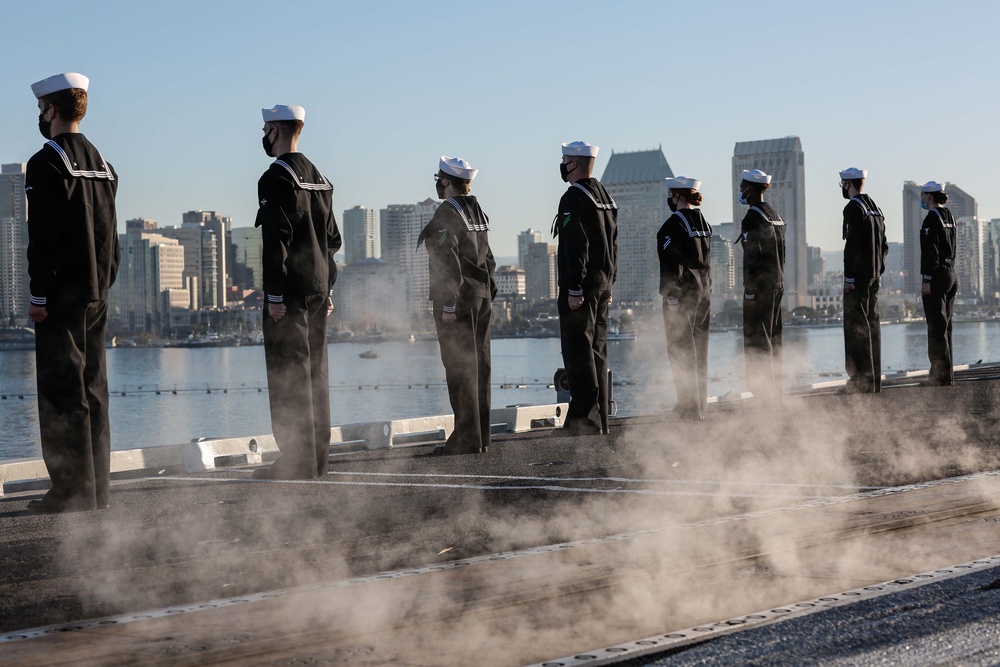 Abraham Lincoln Strike Group departs on scheduled deployment