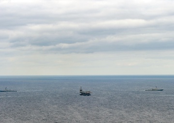 The Harry S. Truman Carrier Strike Group is on a scheduled deployment in the U.S. Sixth Fleet area of operations in support of naval operations to maintain maritime stability and security.
