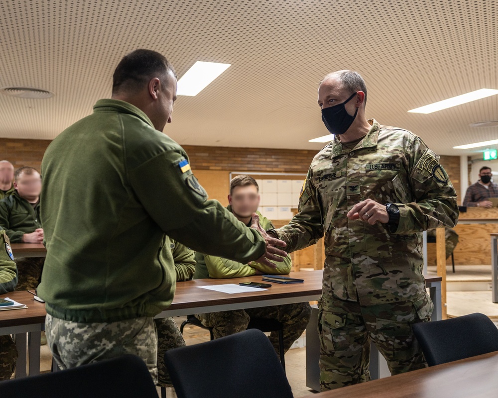 Ukrainian Special Forces at Combined Resolve 16