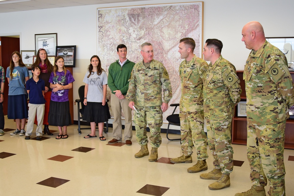 Bear attack victim visits Army National Guard crew who rescued her