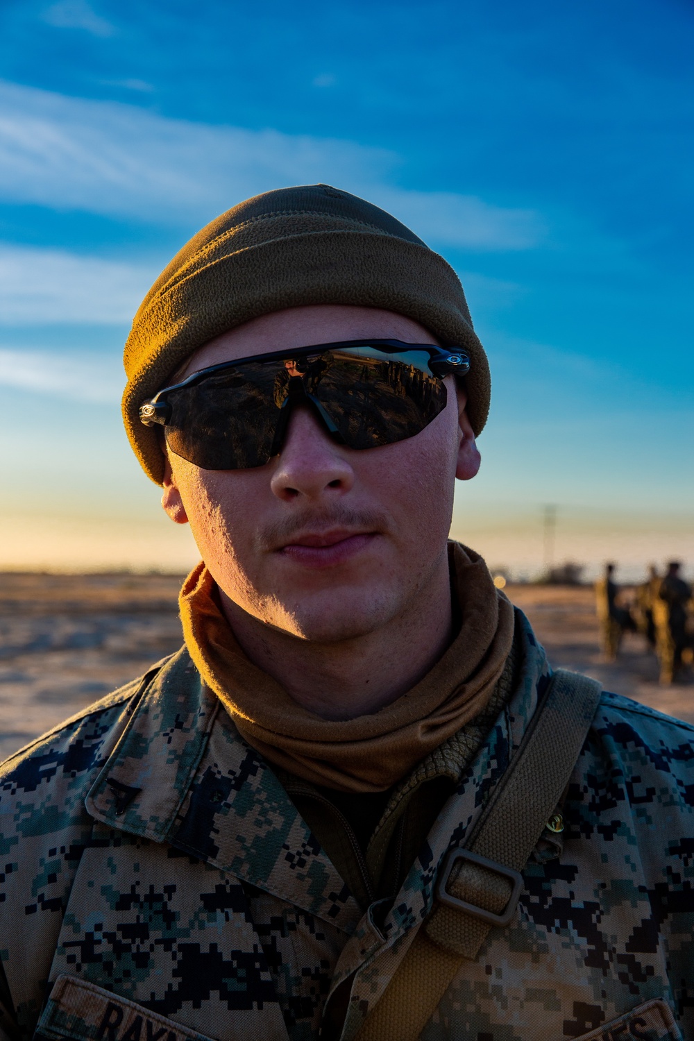 U.S. Marines and Sailors with Combat Logistics Battalion 5 conduct Mobile Combat Operations Center operations during Steel Knight 22