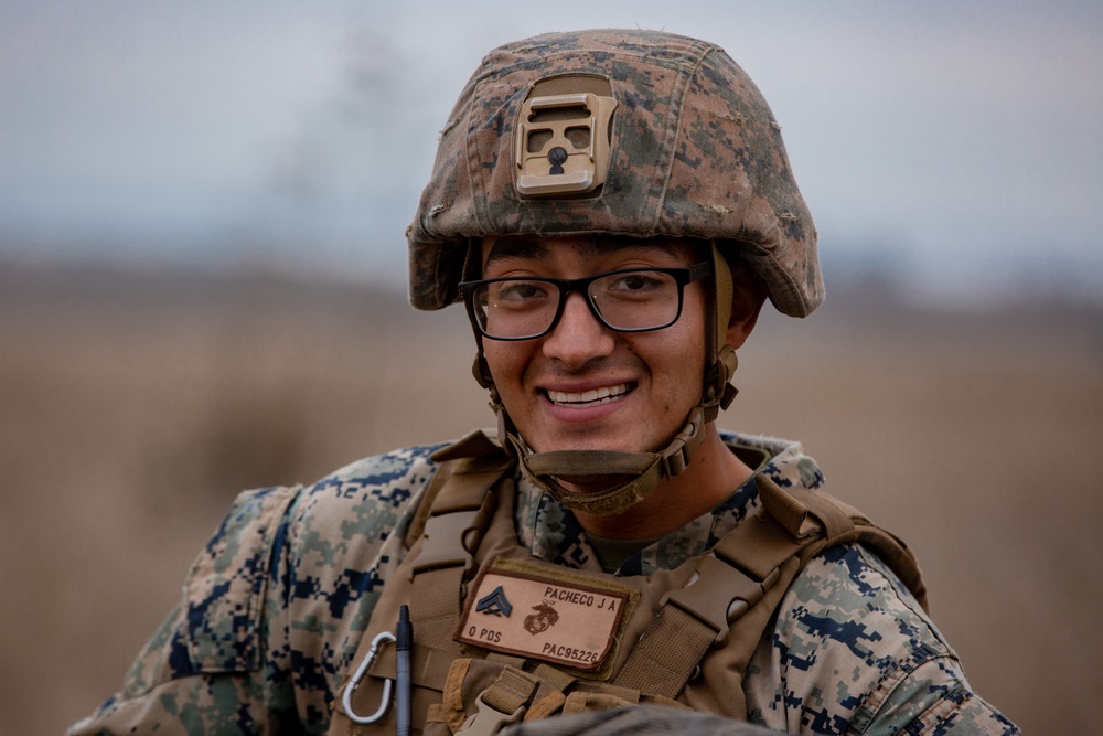 U.S. Marines and Sailors with Combat Logistics Battalion 5 conduct Mobile Combat Operations Center operations during Steel Knight 22