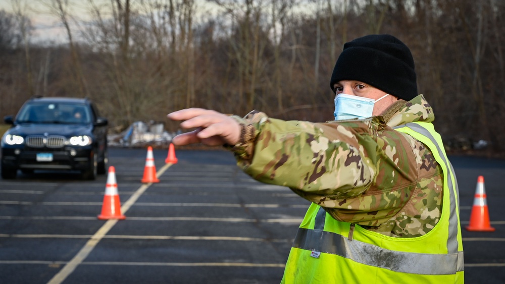 Connecticut National Guard Supports COVID-19 Testing Sites