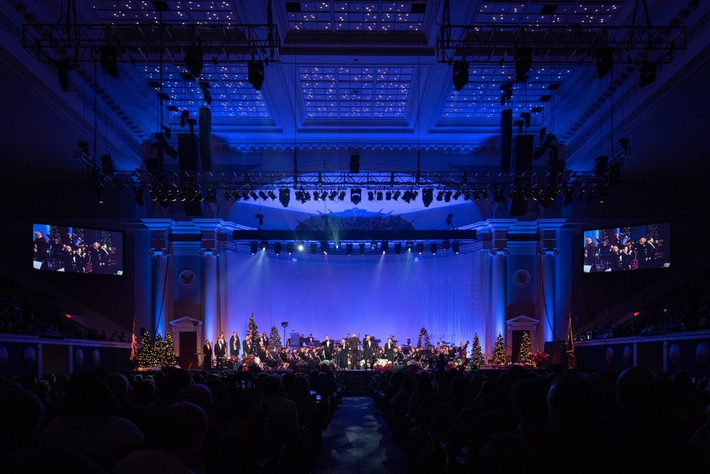 United States Navy Band performs annual Holiday Concert