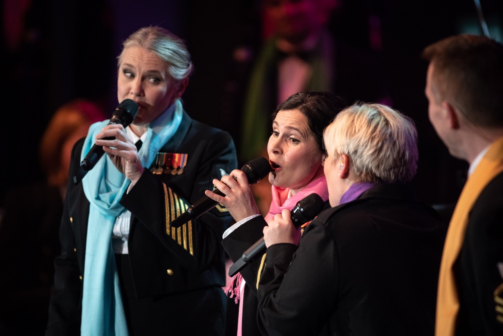 United States Navy Band performs annual Holiday Concert