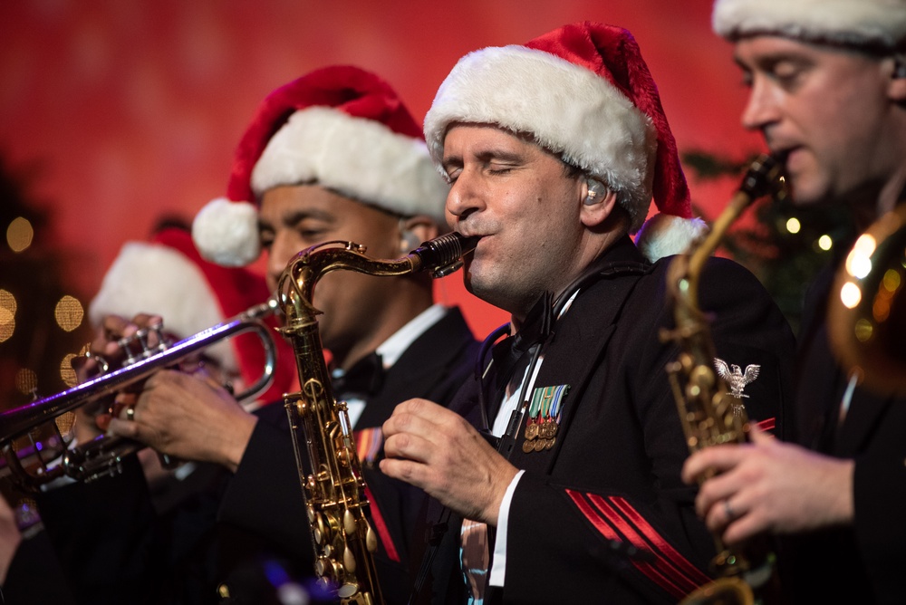 United States Navy Band performs annual Holiday Concert