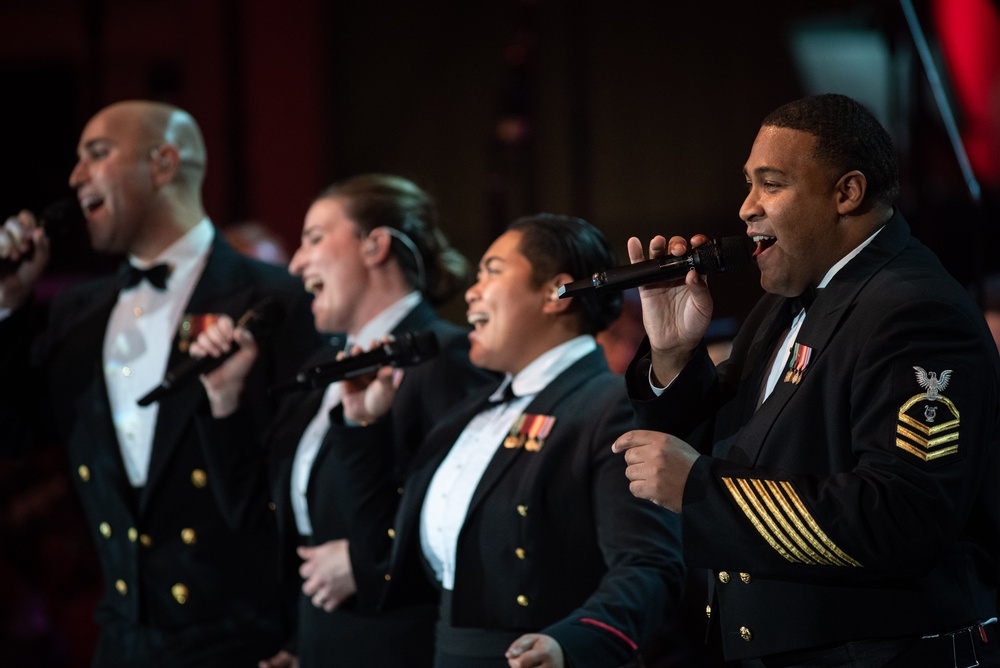 United States Navy Band performs annual Holiday Concert