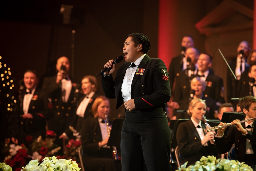 United States Navy Band performs annual Holiday Concert