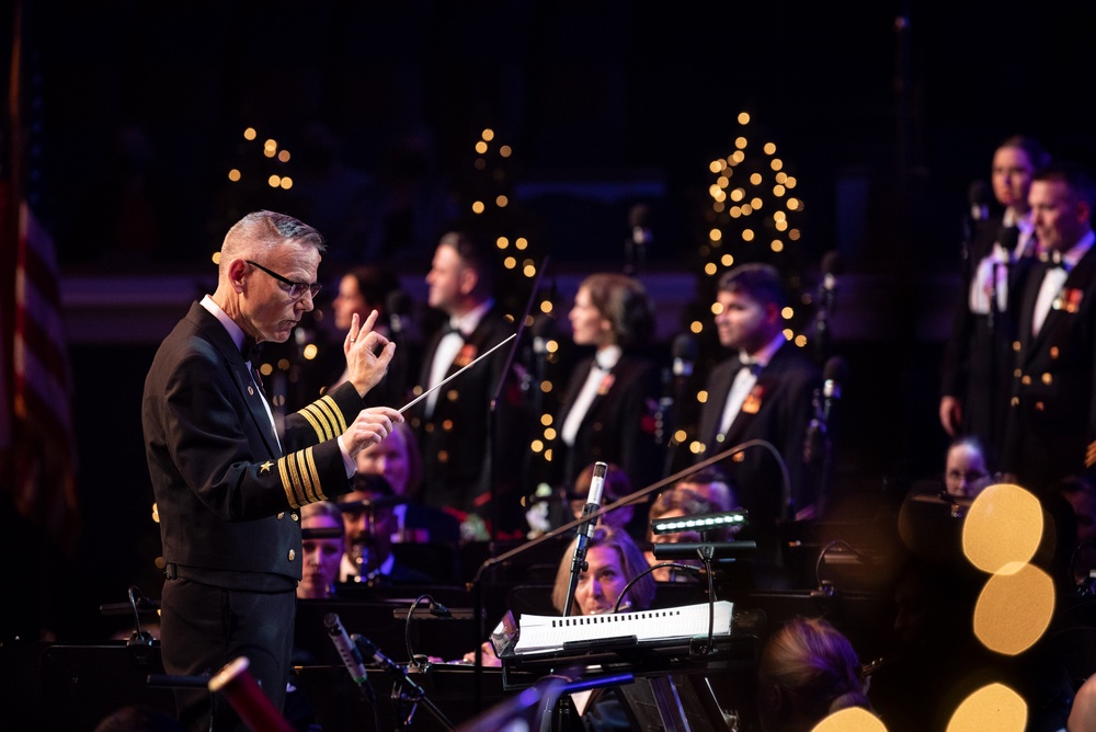 United States Navy Band performs annual Holiday Concert