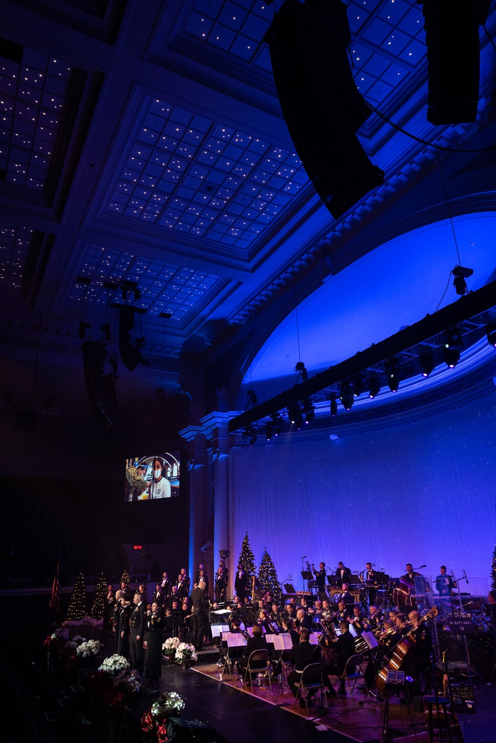 United States Navy Band performs annual Holiday Concert