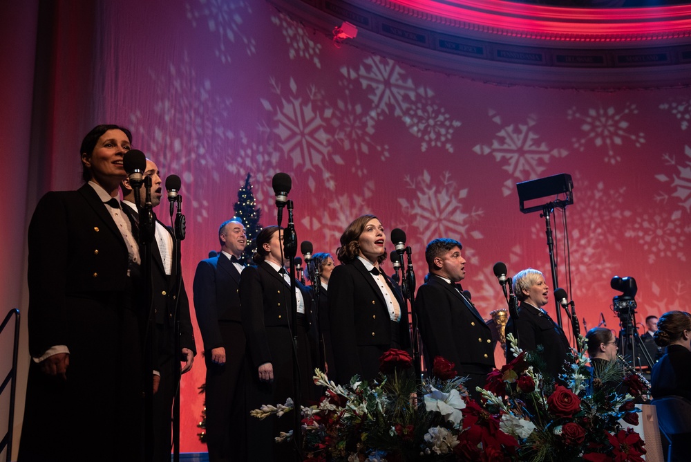 United States Navy Band performs annual Holiday Concert