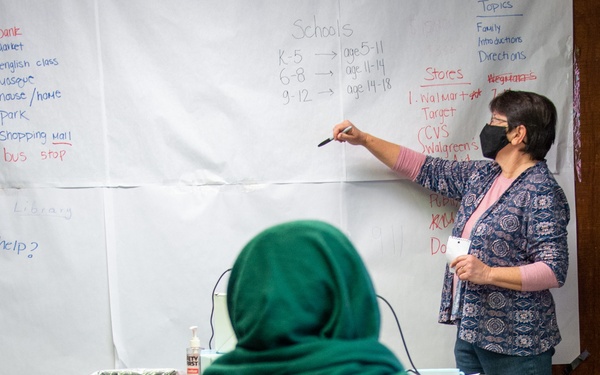 Afghan Women's Education Class