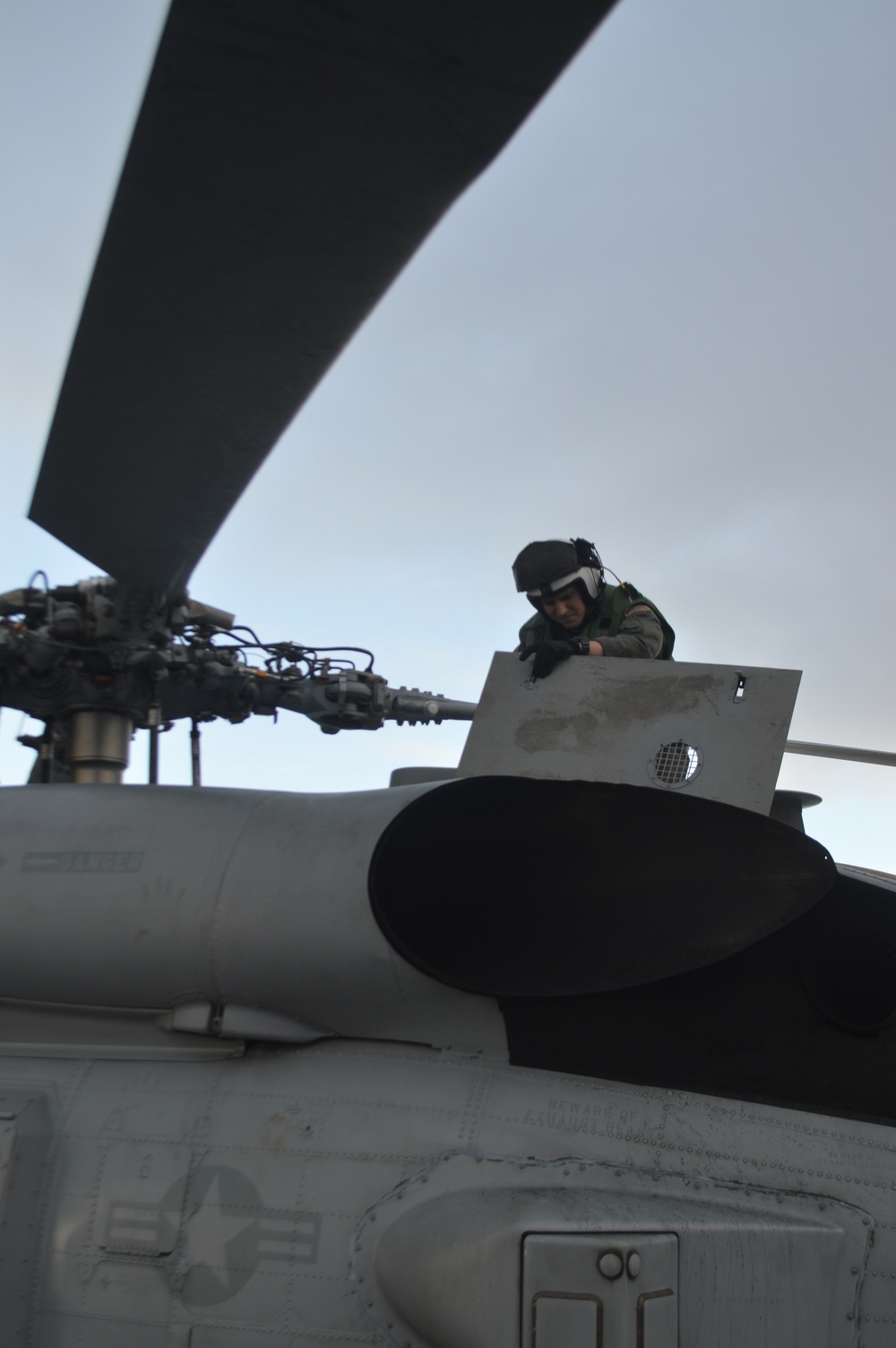 Helicopter Maritime Strike Squadron (HSM) 78 Prepares for Flight Operations in the Philippine Sea