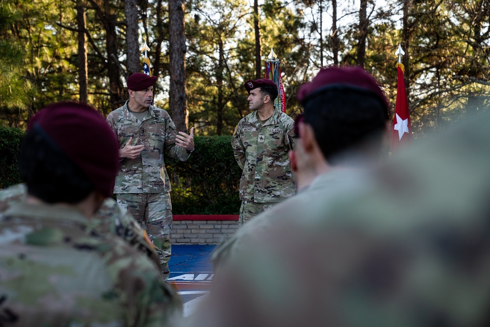 Staff Sgt. Michot Reenlistment Ceremony