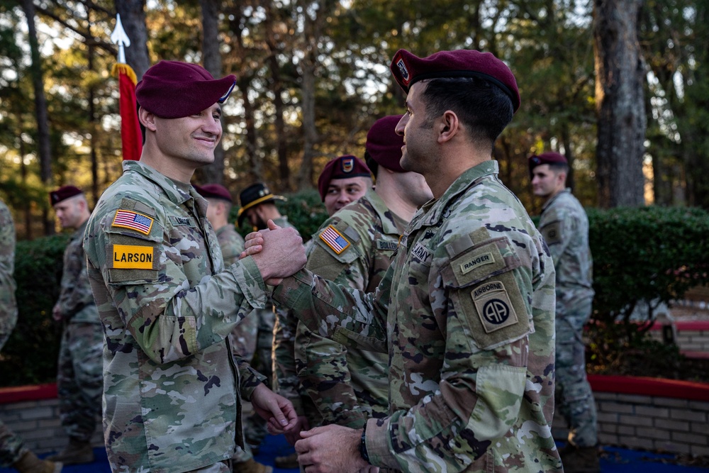 Staff Sgt. Michot Reenlistment Ceremony