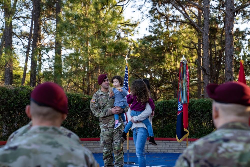 Staff Sgt. Michot Reenlistment Ceremony