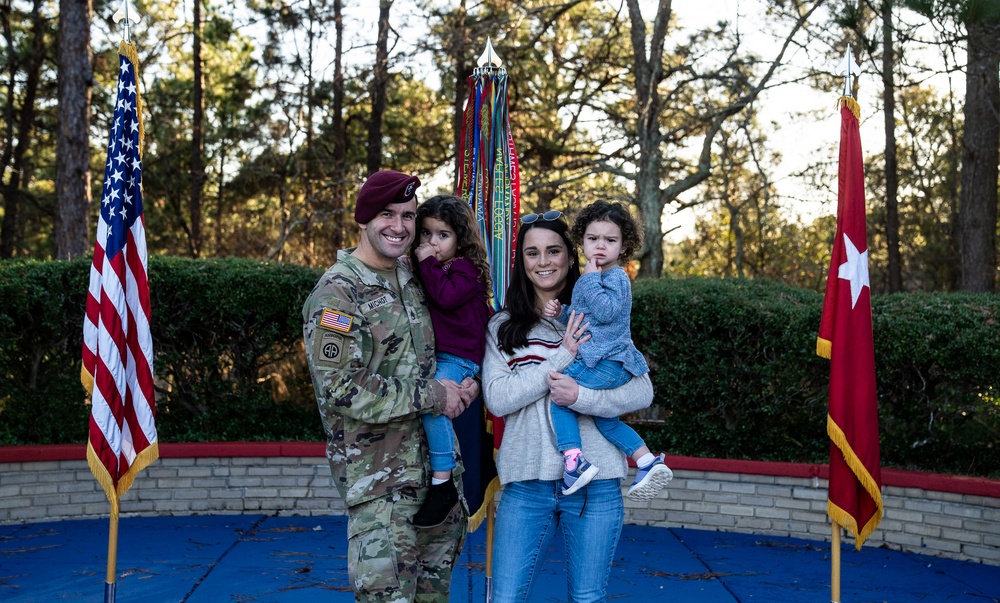 Staff Sgt. Michot Reenlistment Ceremony