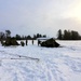 Cold-Weather Operations Course class 22-02 students learn about Arctic tent on snowy training day