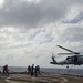 Helicopter Maritime Squadron (HSM) 78 conducts in-flight refueling drills in Philippine Sea