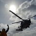 Helicopter Maritime Squadron (HSM) 78 conducts in-flight refueling drills in Philippine Sea