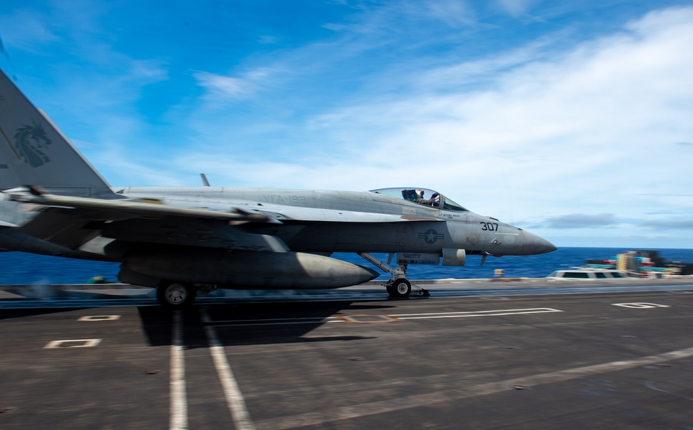 USS Carl Vinson (CVN 70) Conducts Flight Operations