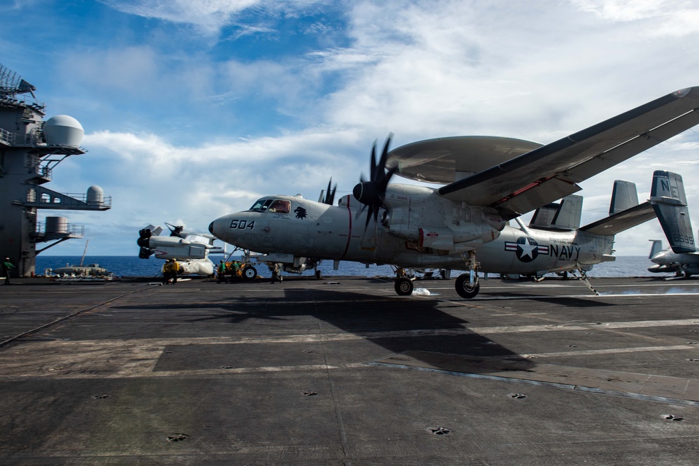 USS Carl Vinson (CVN 70) Conducts Flight Operations