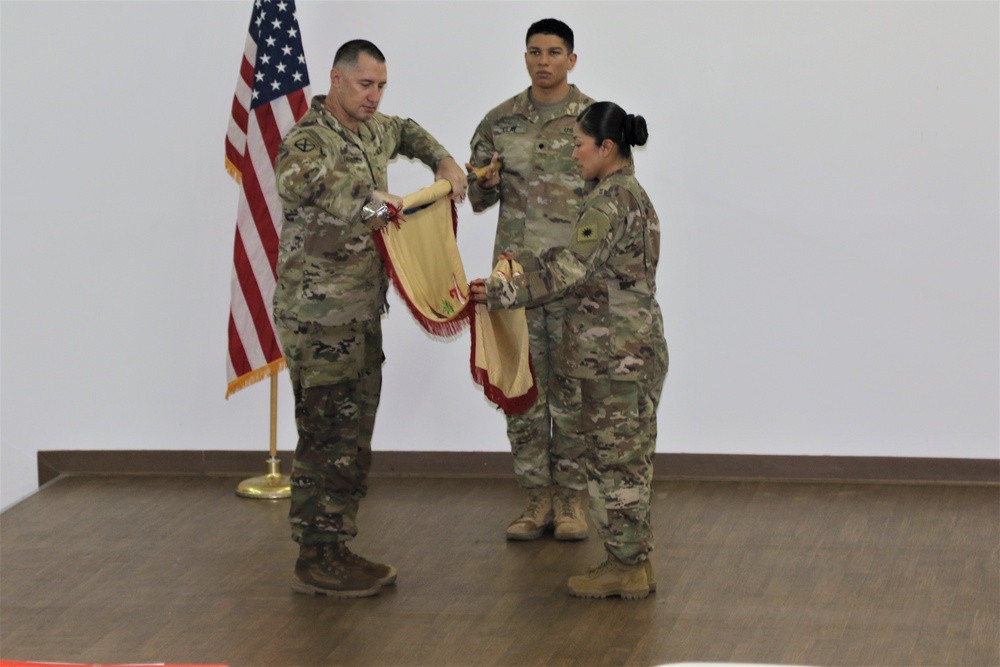 640th Aviation Support Battalion ends Middle East mission with a Transfer-of-Authority ceremony