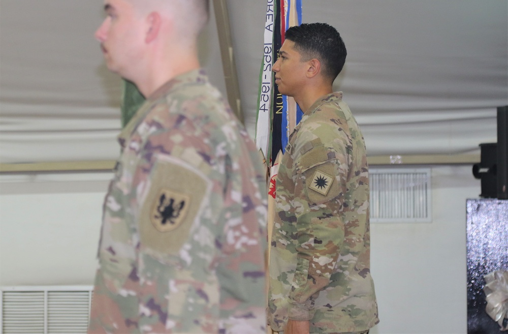 640th Aviation Support Battalion ends Middle East mission with a Transfer-of-Authority ceremony